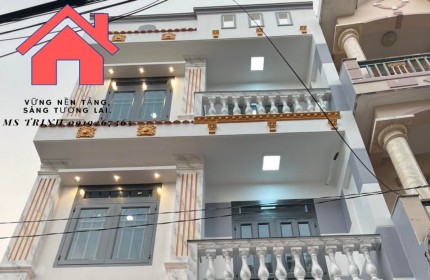 BÁN NHÀ MỚI XÂY NGAY HIỆP THÀNH CITY NGUYỄN ẢNH THỦ HIỆP THÀNH Q12 HXH 60M CHỈ 5 TỶ